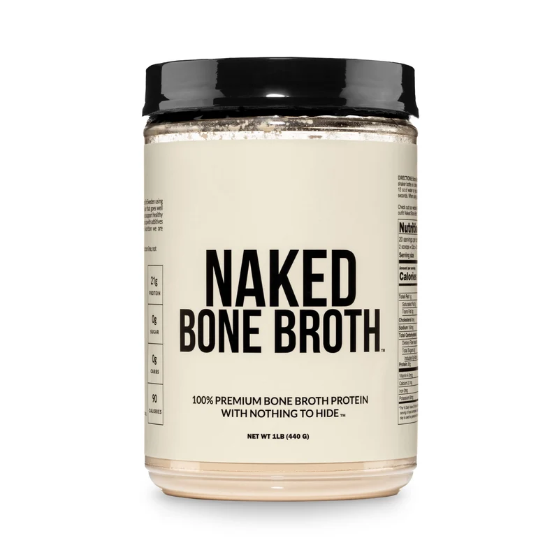 Bone Broth Protein Powder | Naked Bone Broth - 1LB