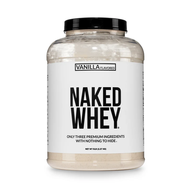 Vanilla Whey Protein Powder | Naked Vanilla Whey - 5LB