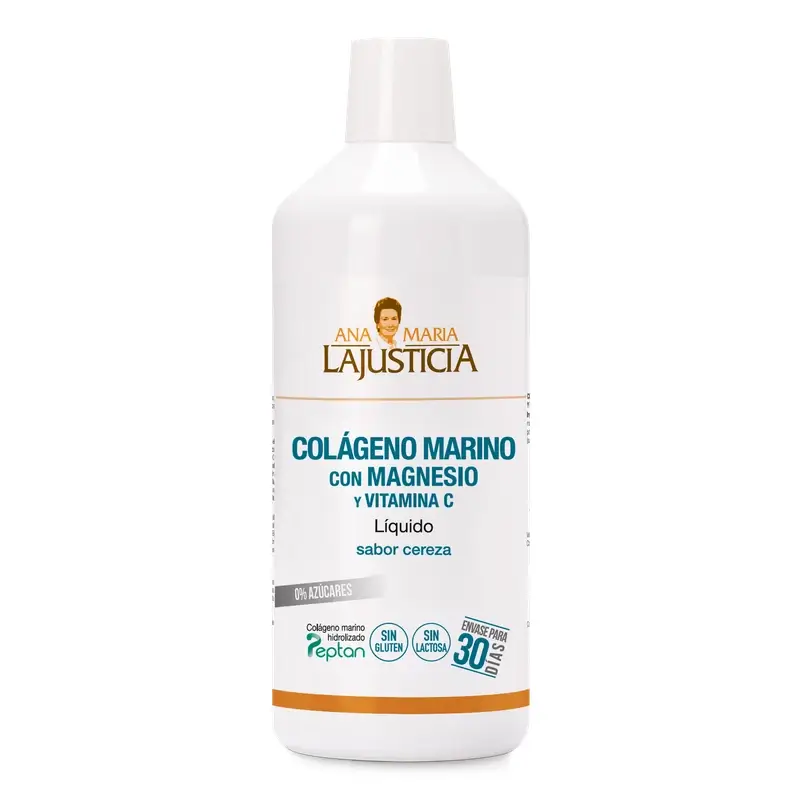 Ana maria lajusticia Colágeno Marino Con Magnesio + Vitamina C, 1 l