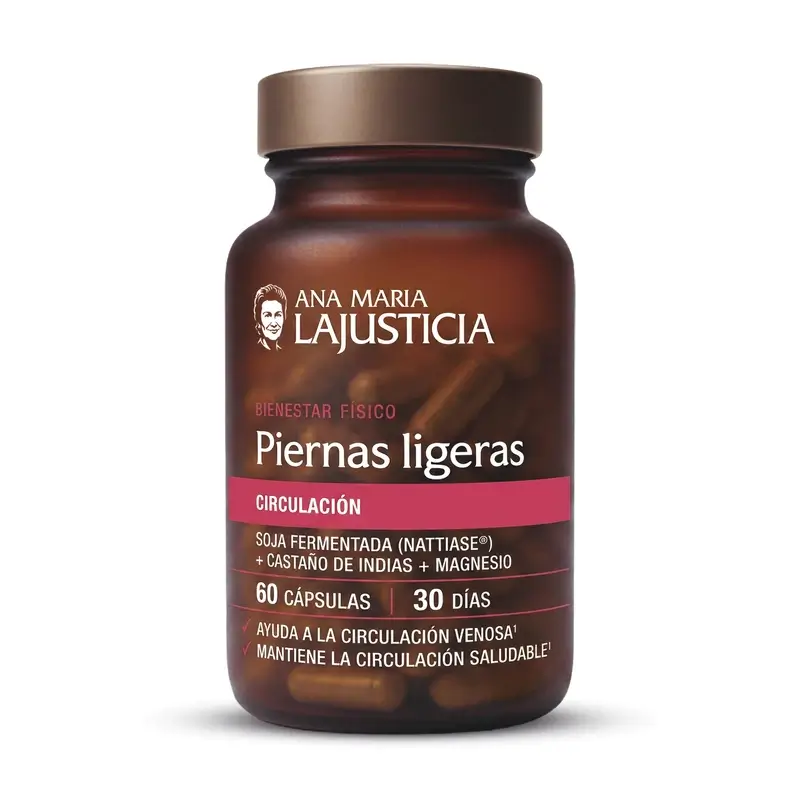 Ana maria lajusticia Piernas Ligeras, 60 cápsulas