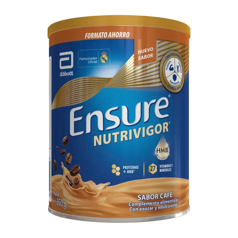 Ensure Nutrivigor Sabor Café, 850 gramos