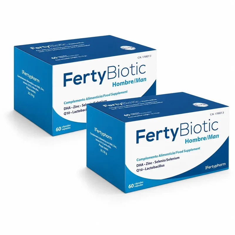 Fertybiotic Hombre, 2 x 60 cápsulas