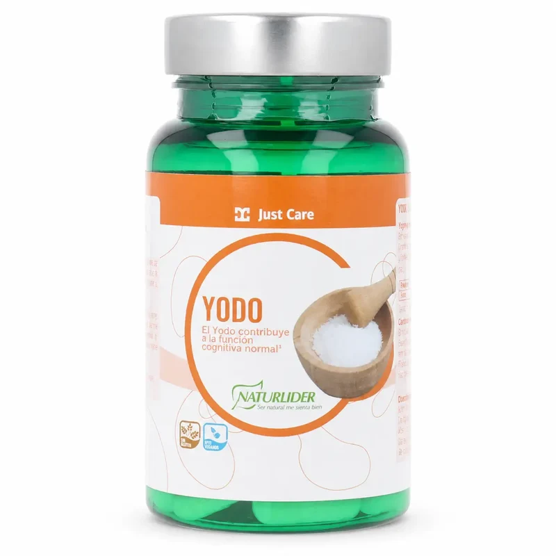 Naturlider Yodo (Iodo - Yoduro Potasico), 30 cápsulas