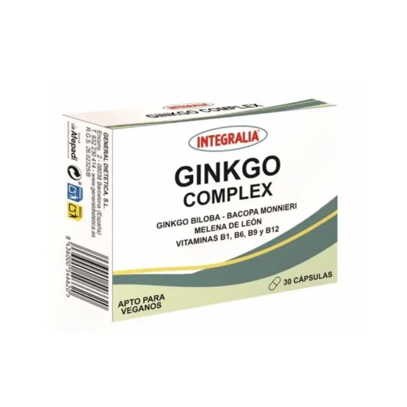 Integralia Ginkgo Senior, 30 capsulas