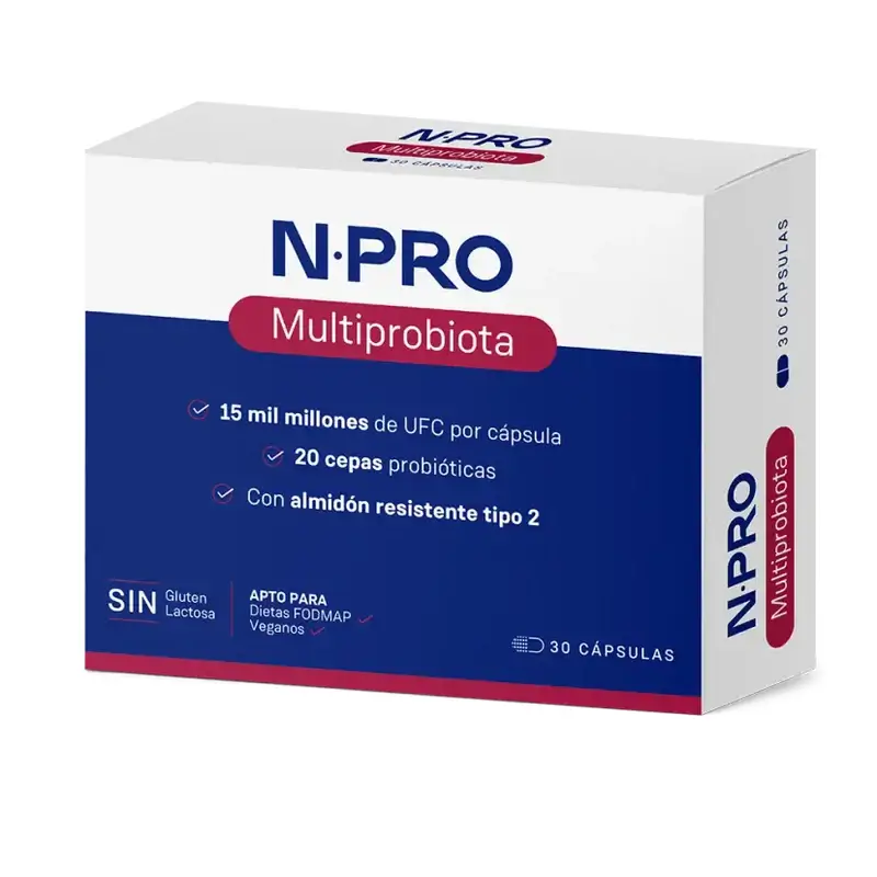 Npro Multiprobiota 30 Cápsulas