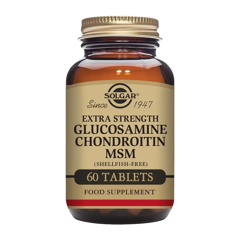 Solgar Glucosamina Condroitina MSM, 60 Comprimidos