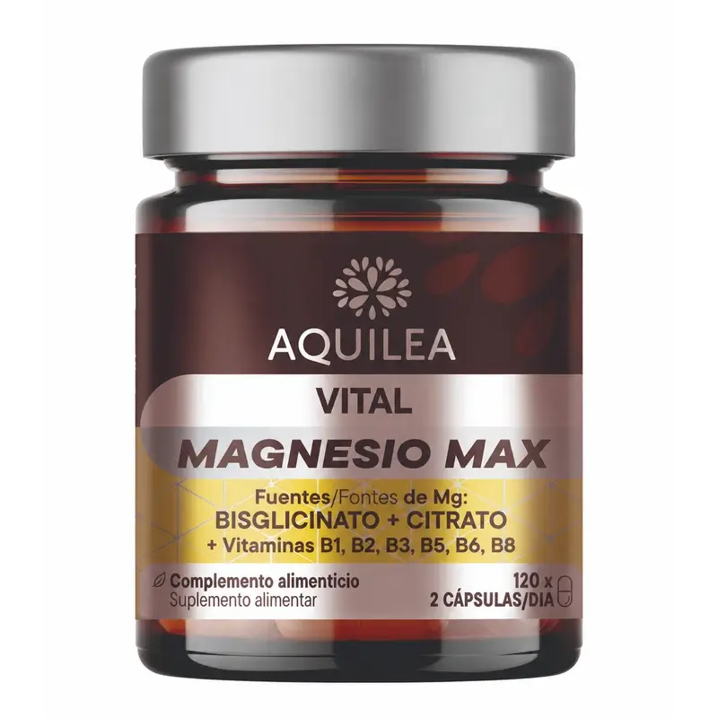 Aquilea Vitals Magnesio Plus, 120 cápsulas