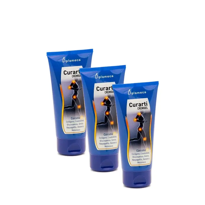 Plameca Curarti Cremigel, 100 Ml, pack 3