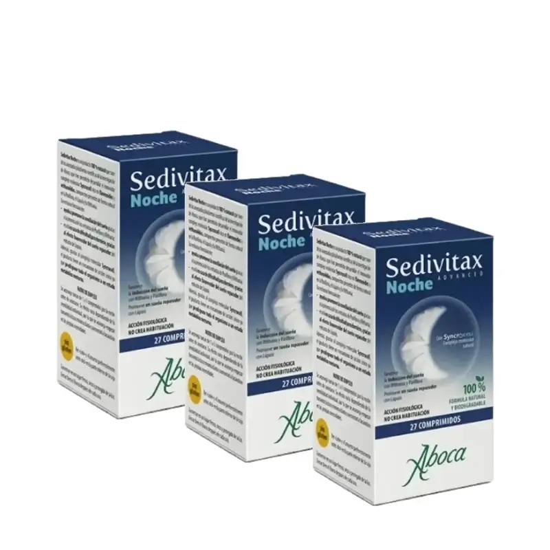 Aboca Sedivitax Noche Advanced, 27 Comprimidos, pack 3