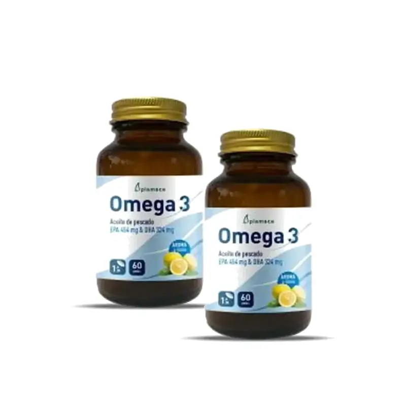 Plameca Omega 3 60 Cápsulas, pack 2