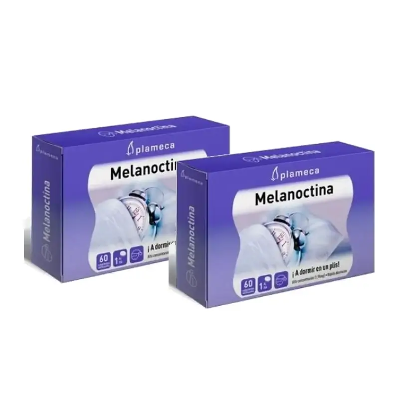 Plameca Melanoctina (Melatonina) 60 Comprimidos, pack 2