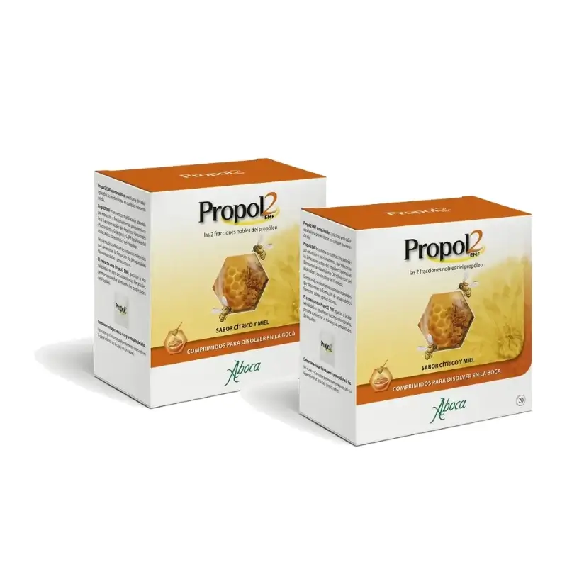 Aboca Propol 2Emf Propóleo, 20 Tabletas, pack 2