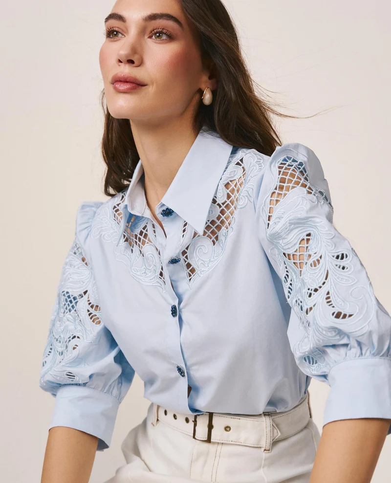 CAMISA POPELÍN ALGODÓN