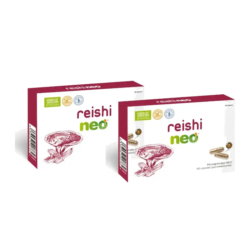 Neo Reishi, 60 Cápsulas , pack 2