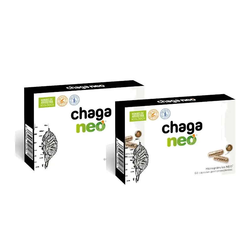 Neo Chaga, 60 Cápsulas , pack 2