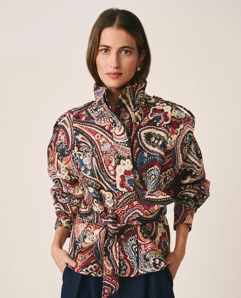 CHAQUETA PAISLEY