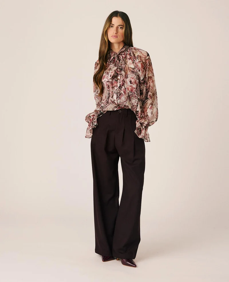 BLUSA GASA FLORAL