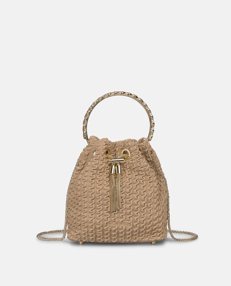 BOLSO BOMBONERA DETALLE PEDRERÍA
