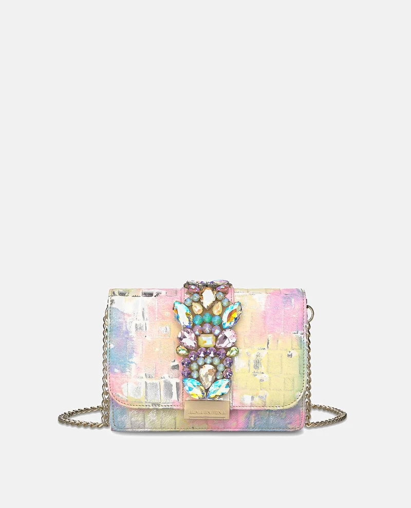 BOLSO TIPO CLUTCH PEDRERÍA