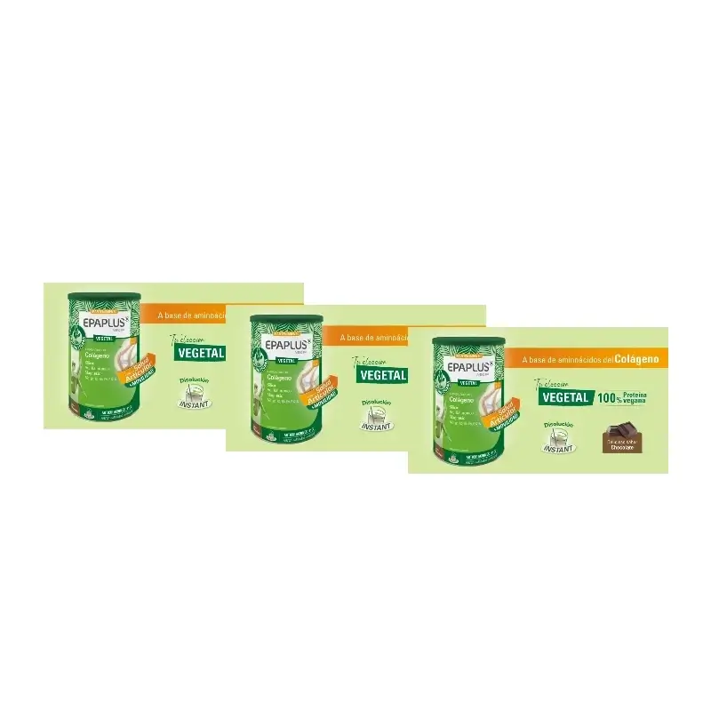 Epaplus Arthicare Colágeno Mantenimiento Vegetal Chocolate 30 Uds, Pack 3