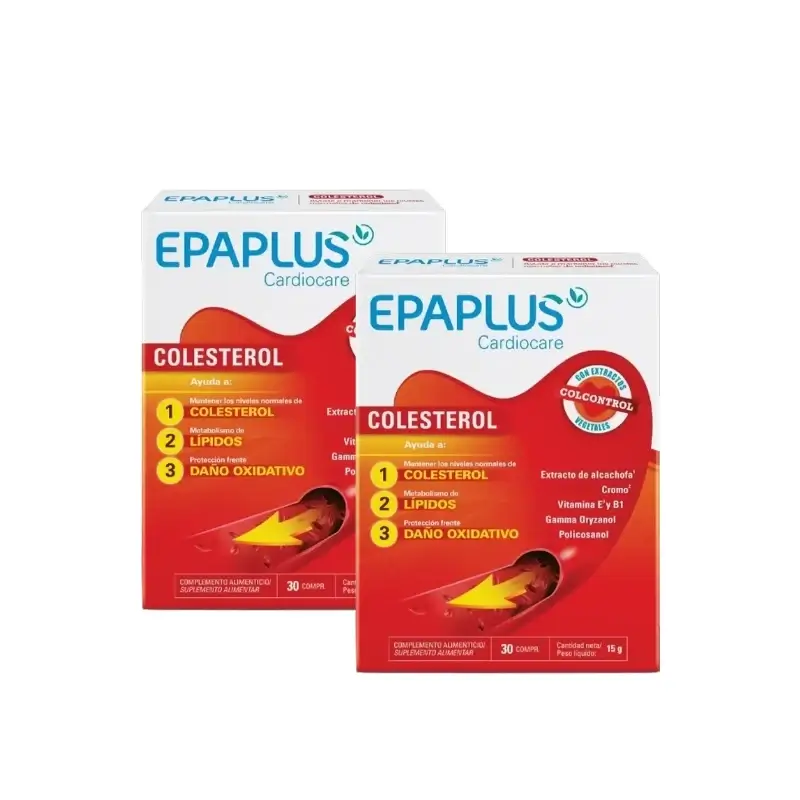 Epaplus Cardiocare Colesterol 30 Comp, Pack 2