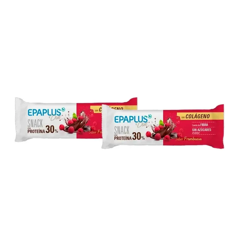 Epaplus Diet Snack Frambuesa, Pack 2