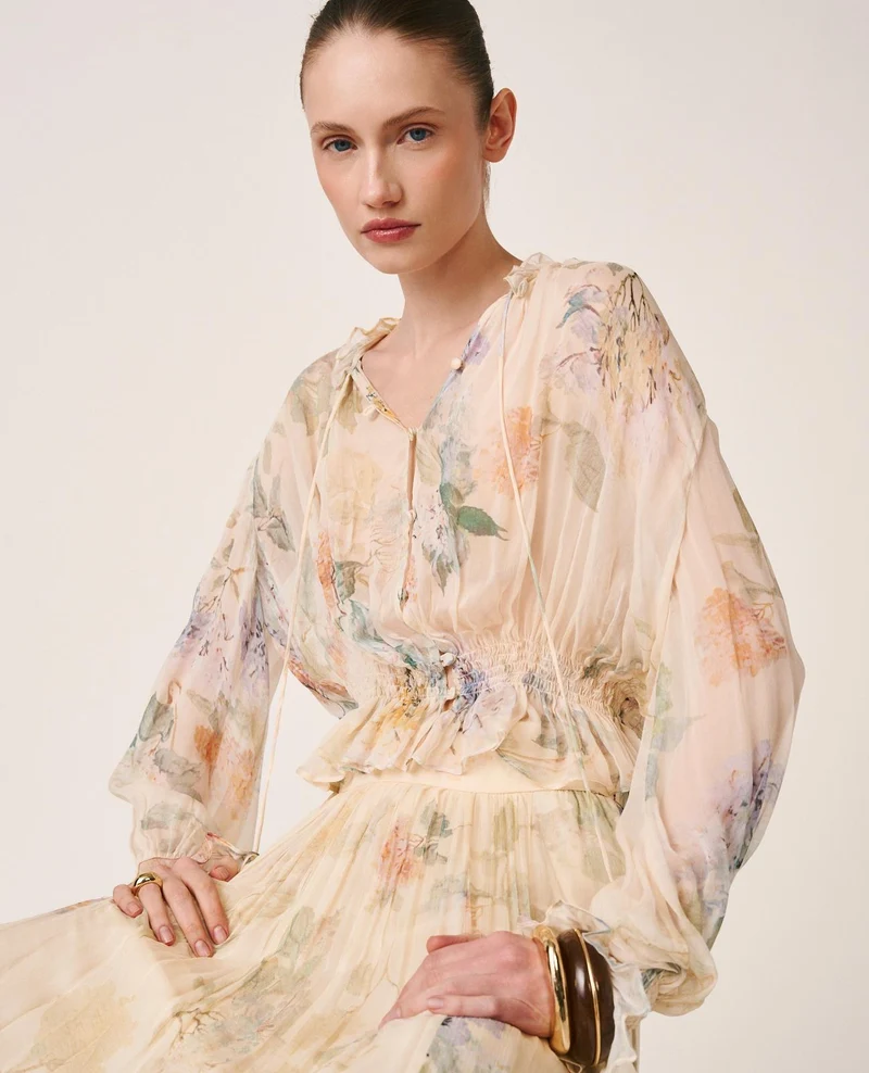 BLUSA MANGA LARGA