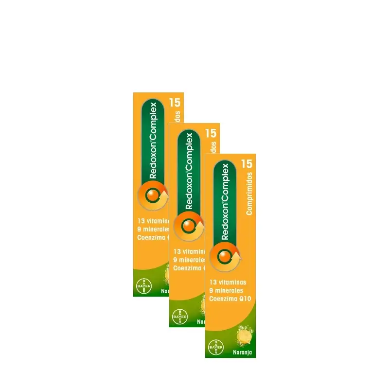 Redoxon Complex Pack 3 x 15 comprimidos Efervescentes