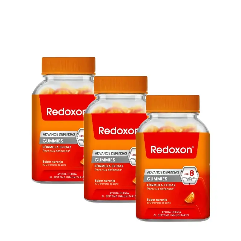 Redoxon Advance Defensas , Pack 3 x 60 caramelos de goma