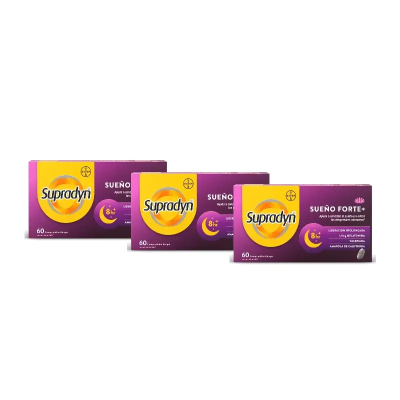 Supradyn Supradyn Sueño Forte+ , Pack 3 x 60 comprimidos