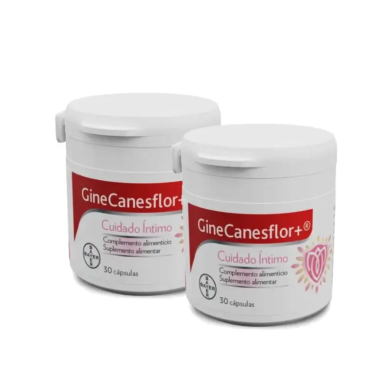 Gine-Canestén Ginecanesflor+, Pack 2 x 30 Cápsulas