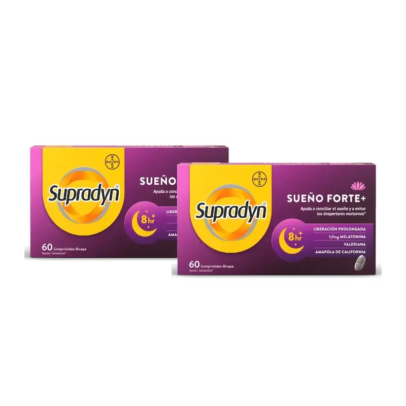 Supradyn Supradyn Sueño Forte+ , Pack 2 x 60 comprimidos