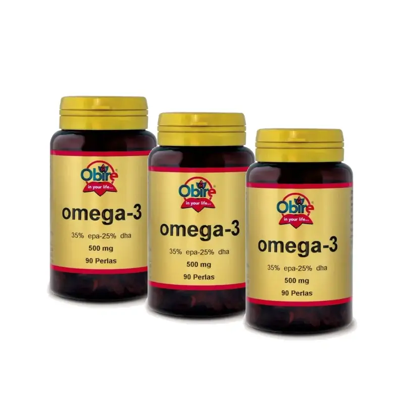 Obire Omega-3 , Pack 3 x 90 perlas