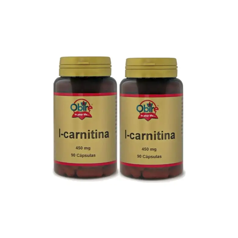 Obire L-Carnitina , Pack 2 x 90 cápsulas