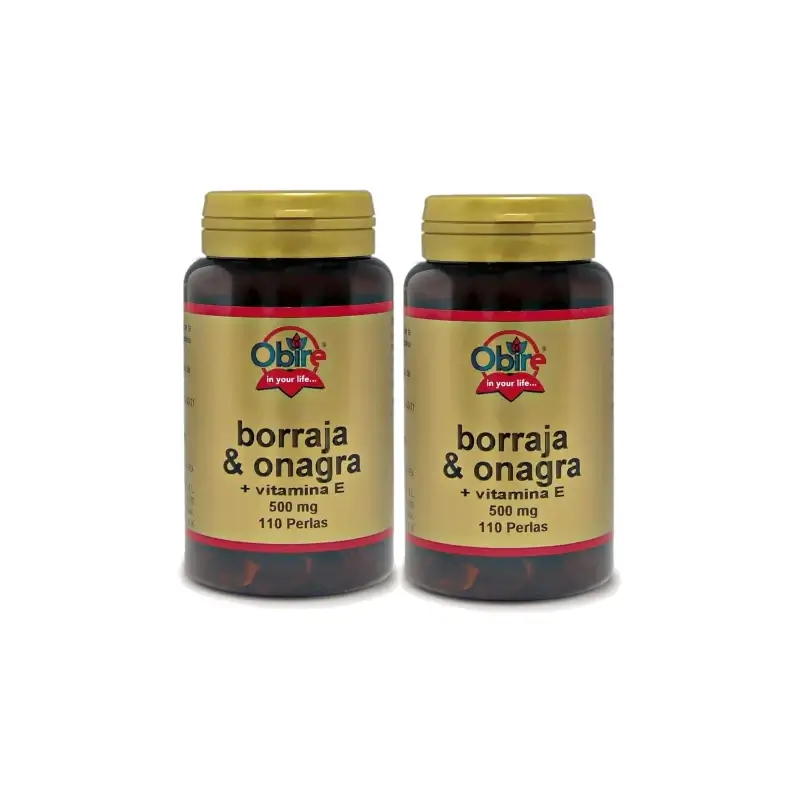 Obire Borraja & Onagra , Pack 2 x 110 perlas