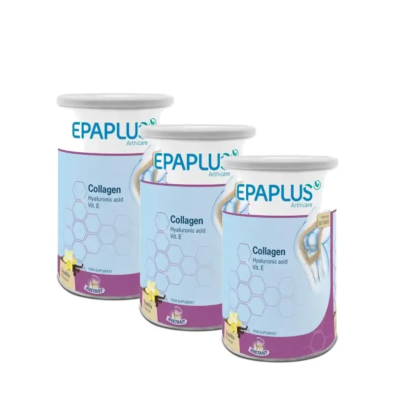 Epaplus Arthicare Colágeno + Ác. Hialurónico 30 Días 305 g, Pack 3