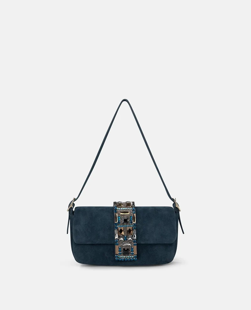 BOLSO DE HOMBRO DETALLE PEDRERÍA