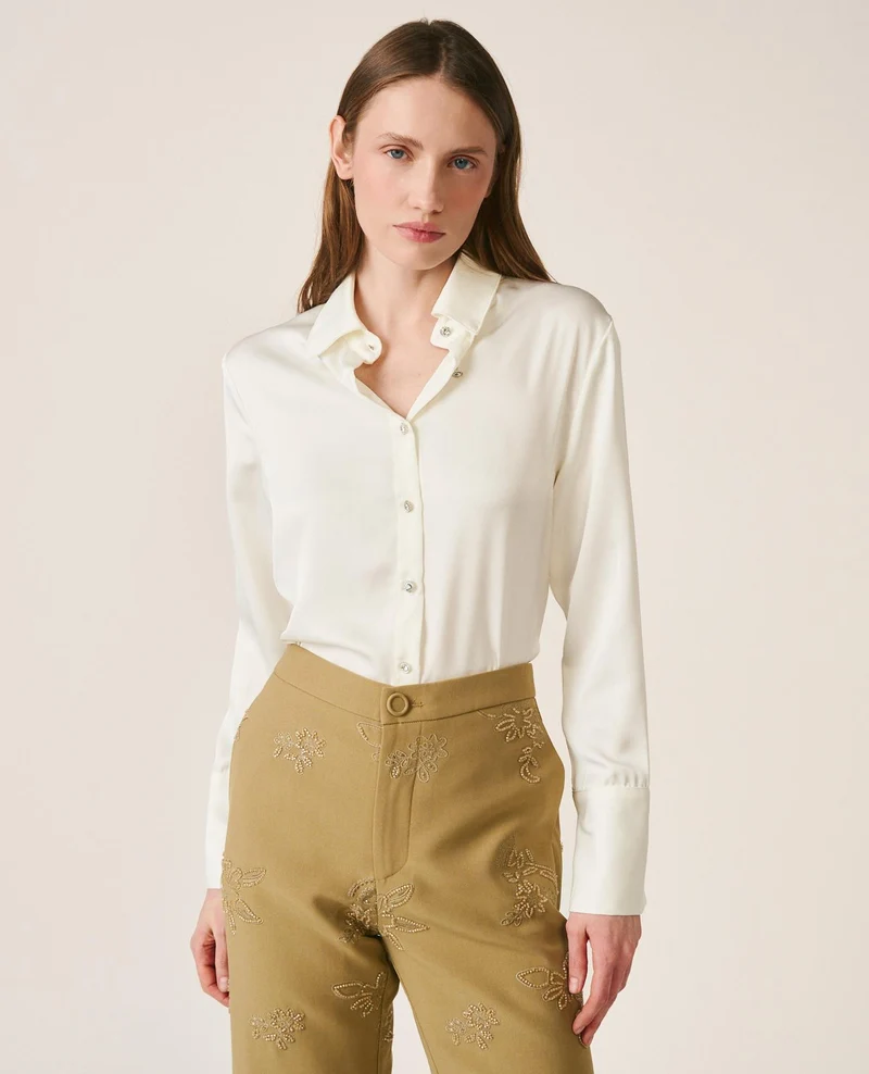 CAMISA SATÉN