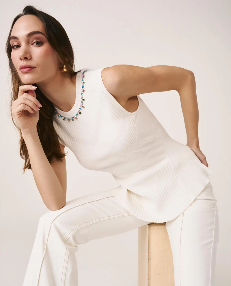TOP CORTE PEPLUM