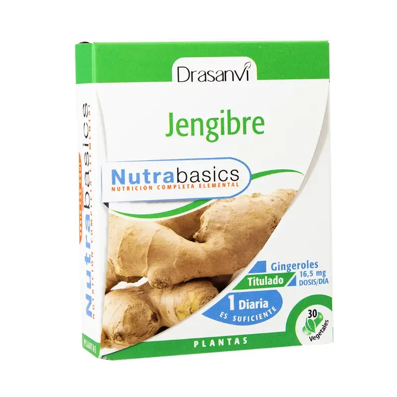 Drasanvi Jengibre 30 Capsulas Bote Nutrabasicos Drasanvi