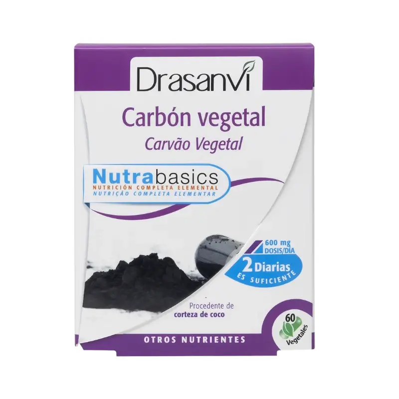 Drasanvi Carbon Vegetal 60 Capsulas Bote Nutrabasicos Drasanvi