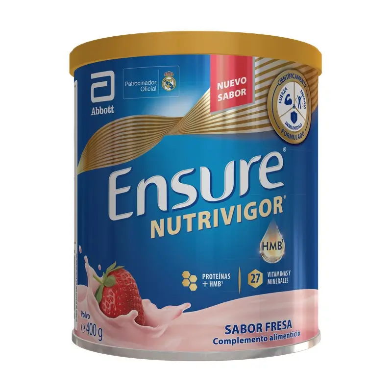 Ensure Nutrivigor Sabor Fresa, 400 g