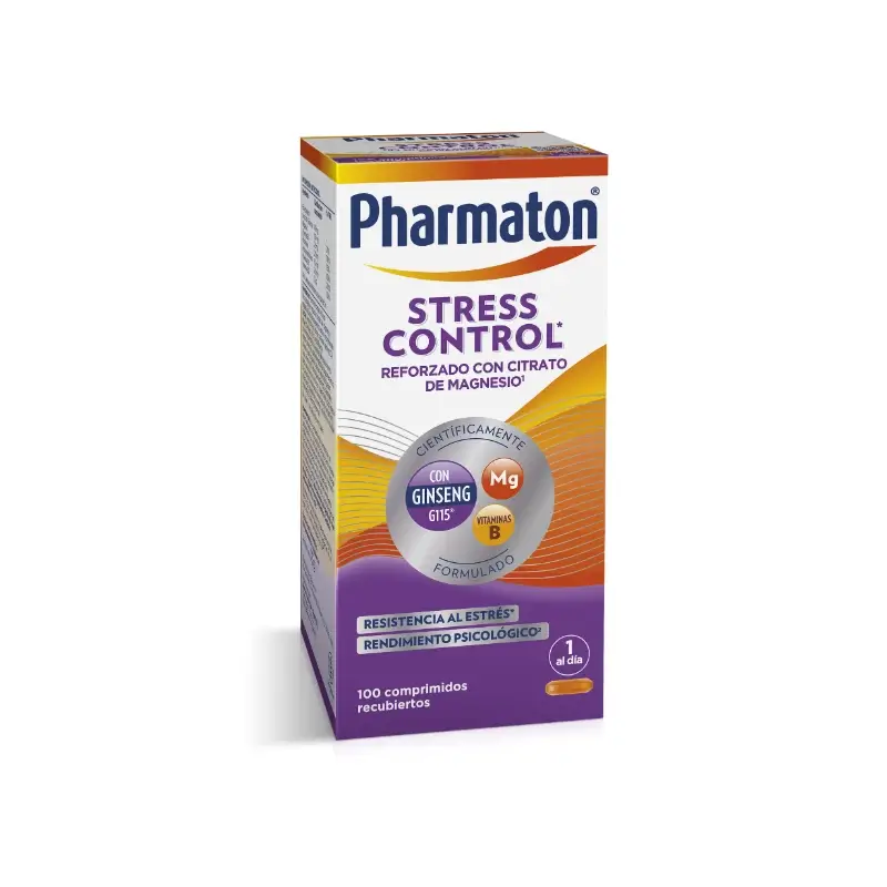Pharmaton Stress Control Multivitaminico, 100 comprimidos