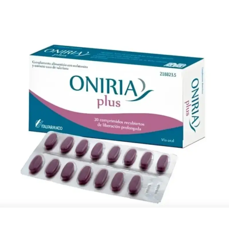 Oniria Plus 30 Comprimidos Recubiertos Liberacion Prolongada