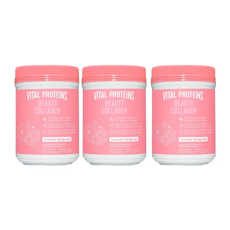 Vital Proteins Triplo Beauty Collagen, 3x 271 gr