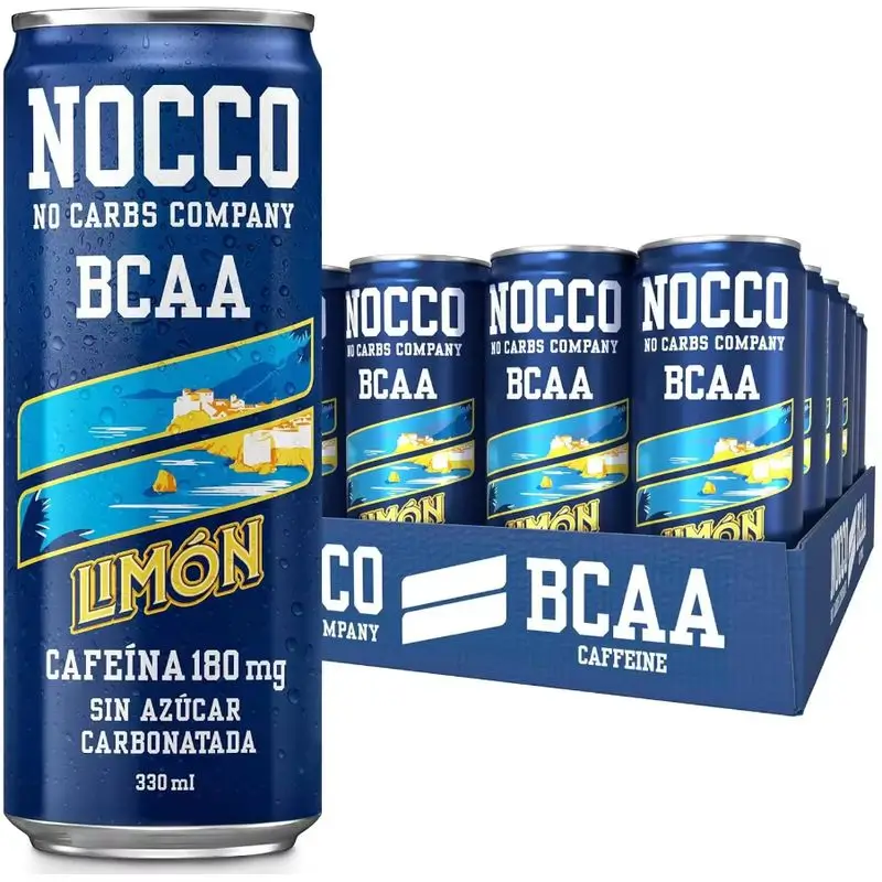 Nocco Pack Bcaa Limón Del Sol, 12 uds x 330 ml