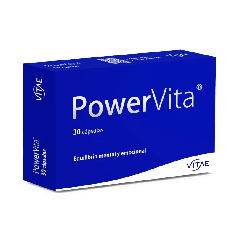 PowerVita 30 cápsulas - Con Ashwagandha, magnesio y GABA