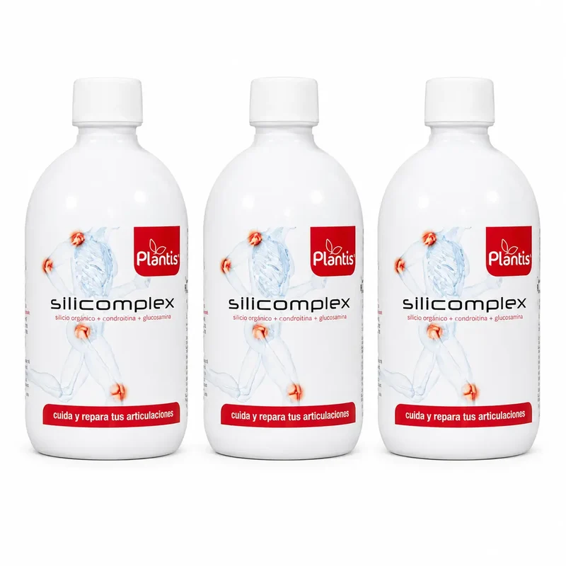 Plantis Silicomplex Silicio Bebible 500 Ml , pack 3