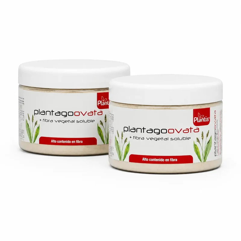 Plantis Plantago Ovata En Tarro , 180 Gr , pack 2