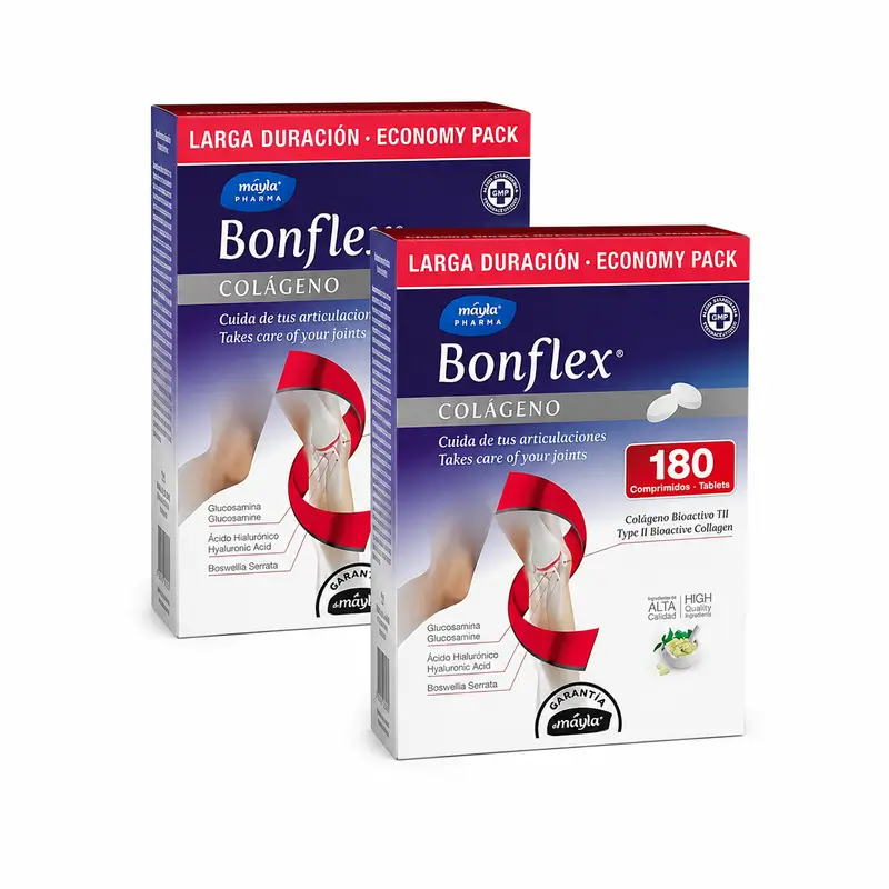 Máyla Pharma Bonflex Colágeno Pack 2 x 180 comprimidos